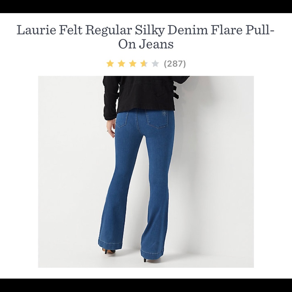NEW LAURIE FELT JEANS - Picture 3 of 9